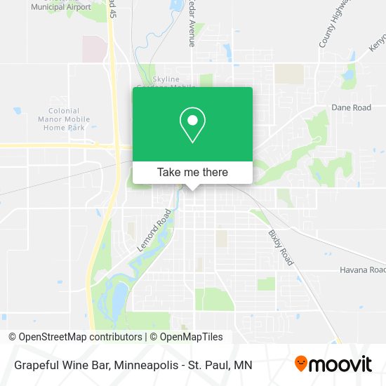 Grapeful Wine Bar map