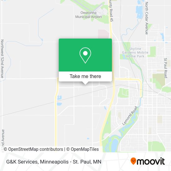 G&K Services map