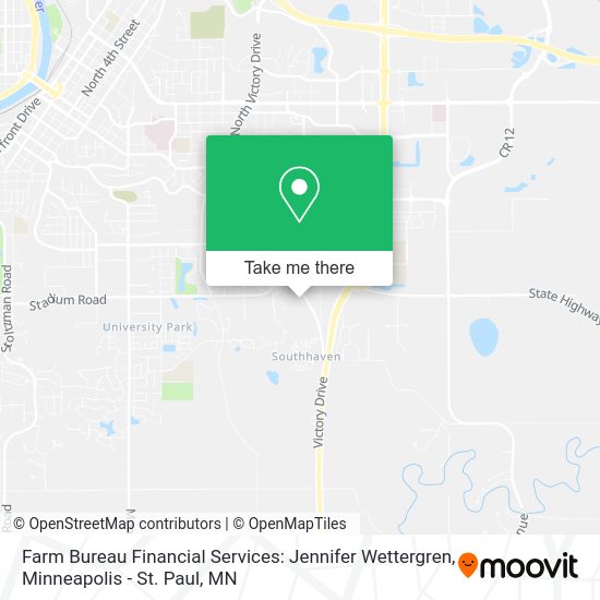 Mapa de Farm Bureau Financial Services: Jennifer Wettergren