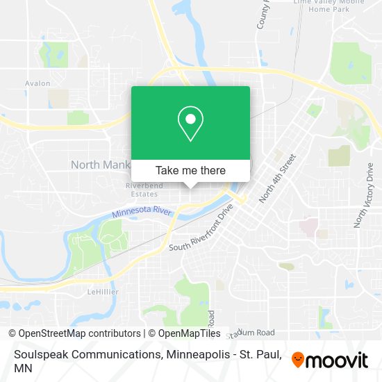 Mapa de Soulspeak Communications