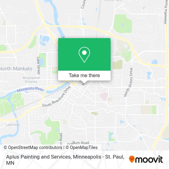 Mapa de Aplus Painting and Services