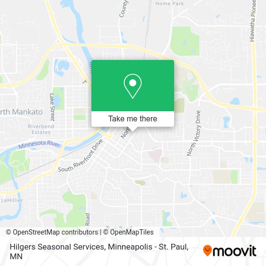 Hilgers Seasonal Services map
