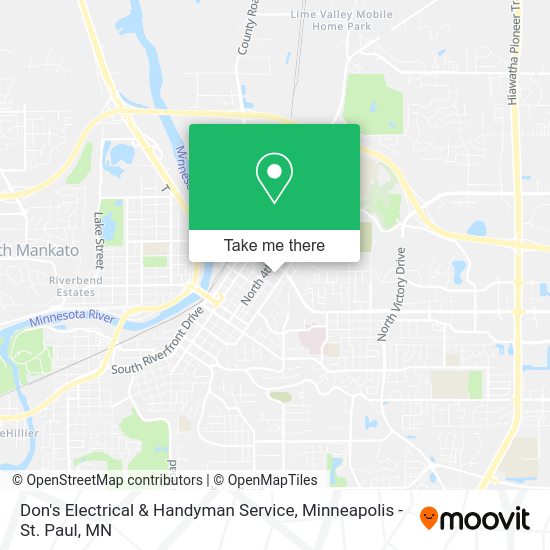 Mapa de Don's Electrical & Handyman Service