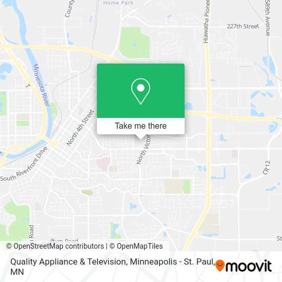 Quality Appliance & Television map