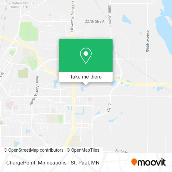 ChargePoint map