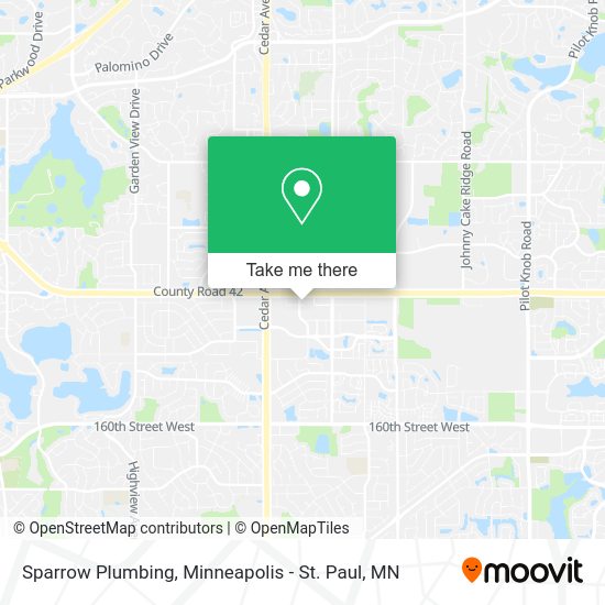 Sparrow Plumbing map