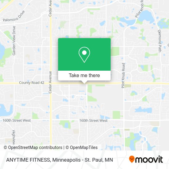 ANYTIME FITNESS map