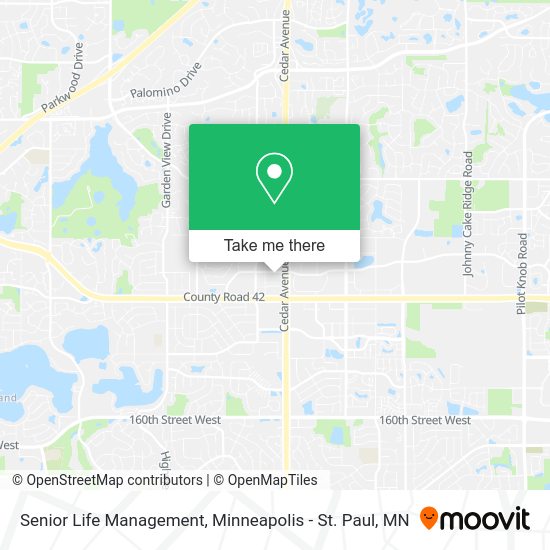 Senior Life Management map