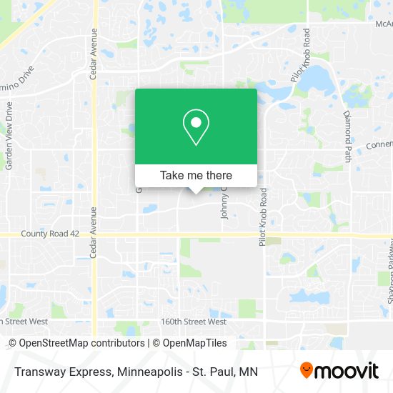 Mapa de Transway Express