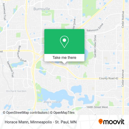 Horace Mann map