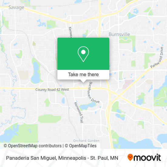 Mapa de Panaderia San Miguel