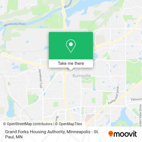 Mapa de Grand Forks Housing Authority