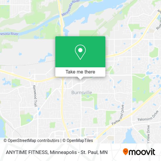 ANYTIME FITNESS map