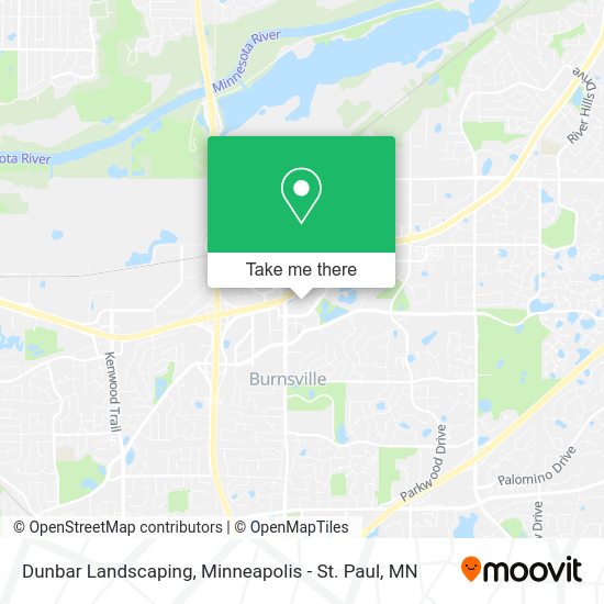 Dunbar Landscaping map