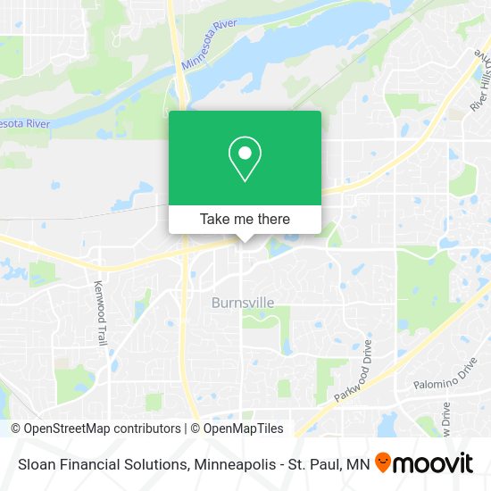 Mapa de Sloan Financial Solutions