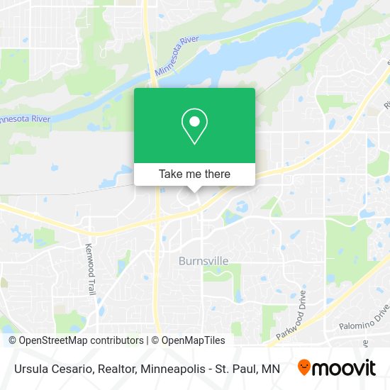 Ursula Cesario, Realtor map