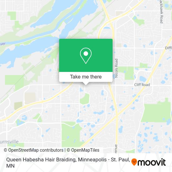 Mapa de Queen Habesha Hair Braiding
