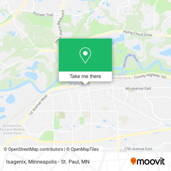 Isagenix map