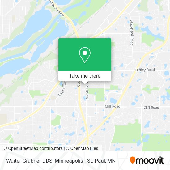 Mapa de Waiter Grabner DDS
