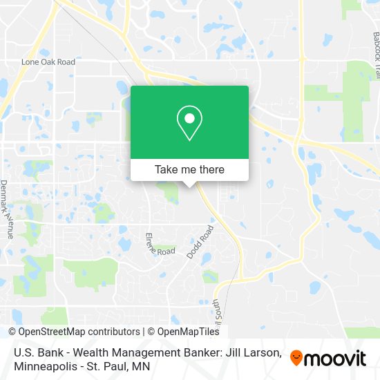 U.S. Bank - Wealth Management Banker: Jill Larson map