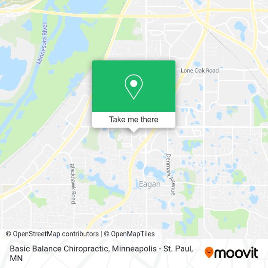 Basic Balance Chiropractic map