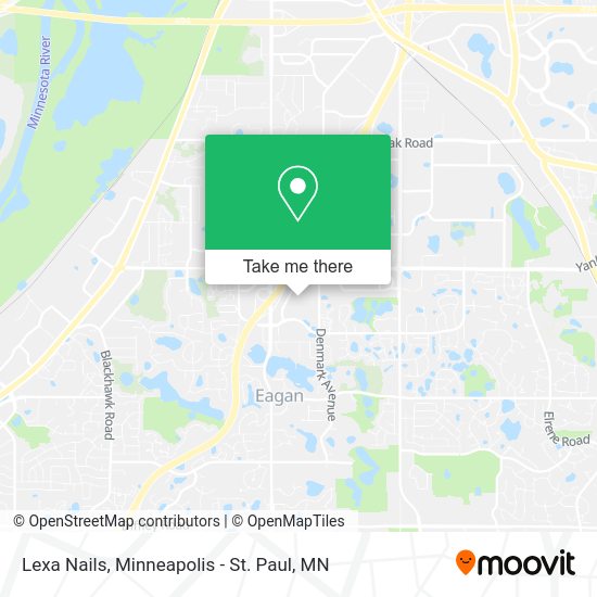 Lexa Nails map