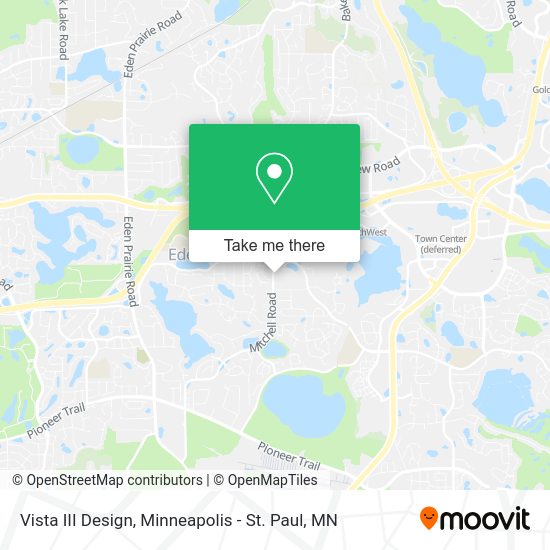 Vista III Design map