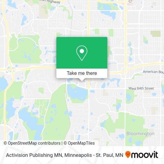 Activision Publishing MN map
