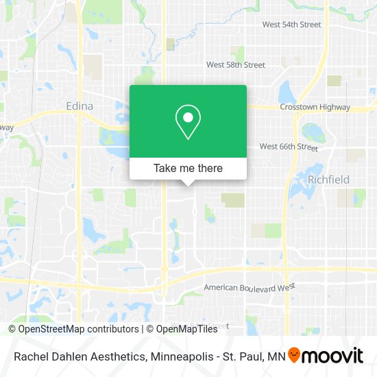 Rachel Dahlen Aesthetics map