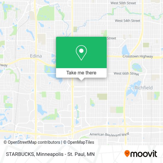 STARBUCKS map