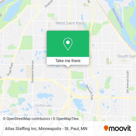 Atlas Staffing Inc map