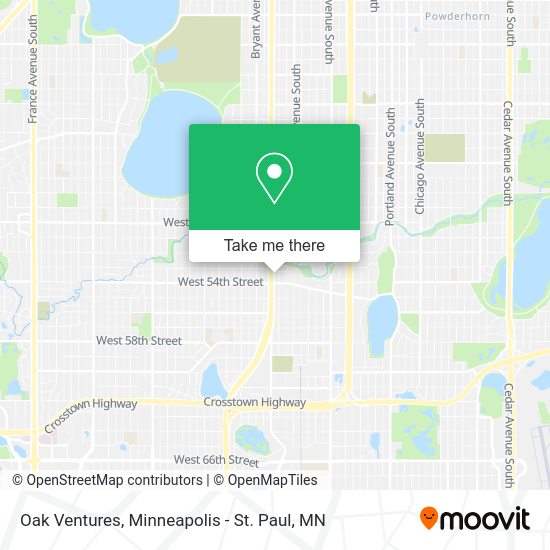 Oak Ventures map