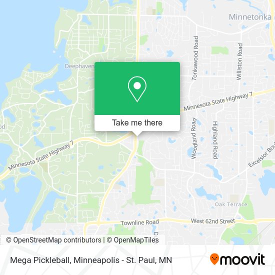 Mapa de Mega Pickleball
