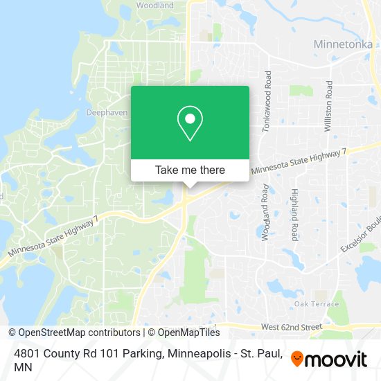 Mapa de 4801 County Rd 101 Parking