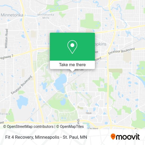 Fit 4 Recovery map