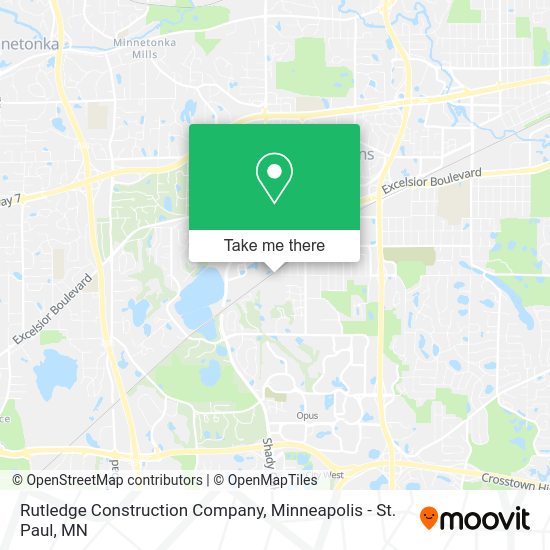 Mapa de Rutledge Construction Company