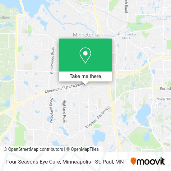 Mapa de Four Seasons Eye Care