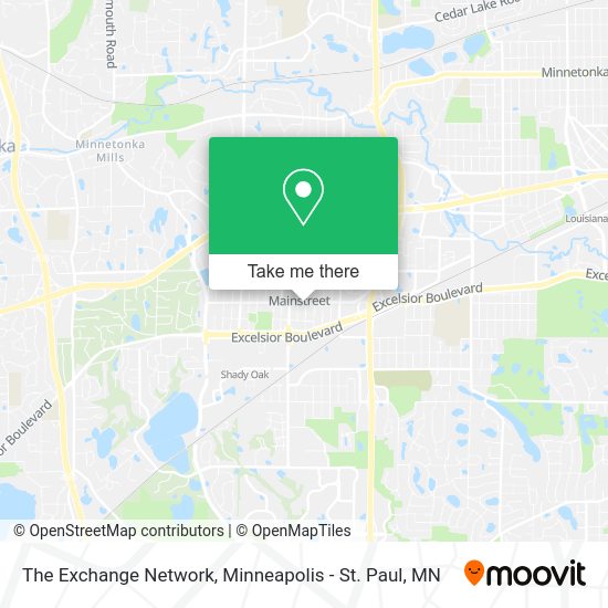 Mapa de The Exchange Network