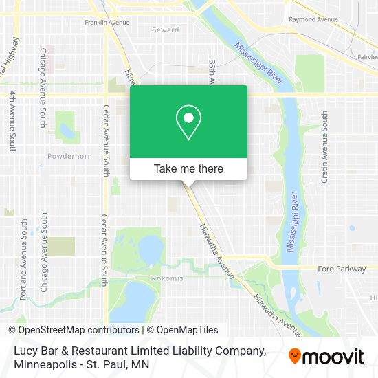 Mapa de Lucy Bar & Restaurant Limited Liability Company