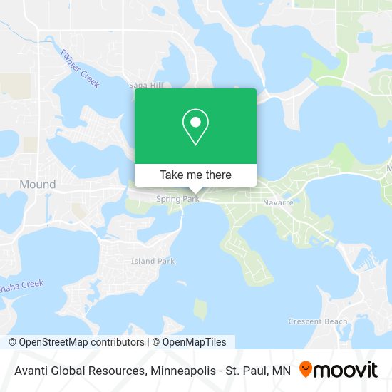 Avanti Global Resources map