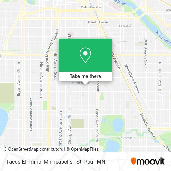 Tacos El Primo map