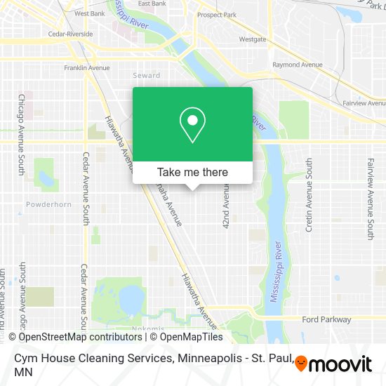 Mapa de Cym House Cleaning Services