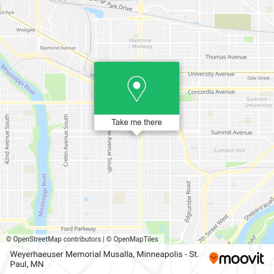 Mapa de Weyerhaeuser Memorial Musalla