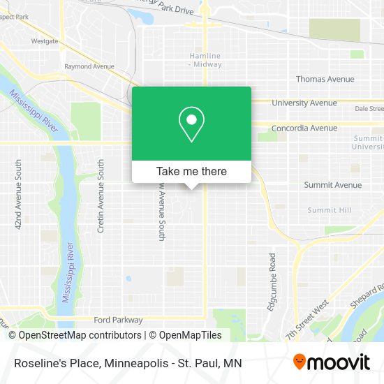 Roseline's Place map