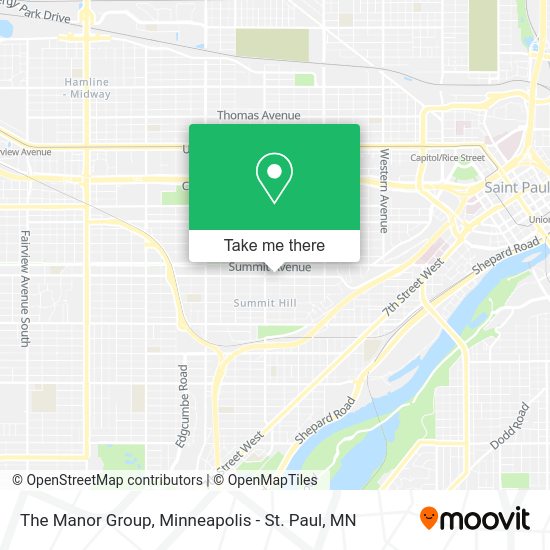 The Manor Group map