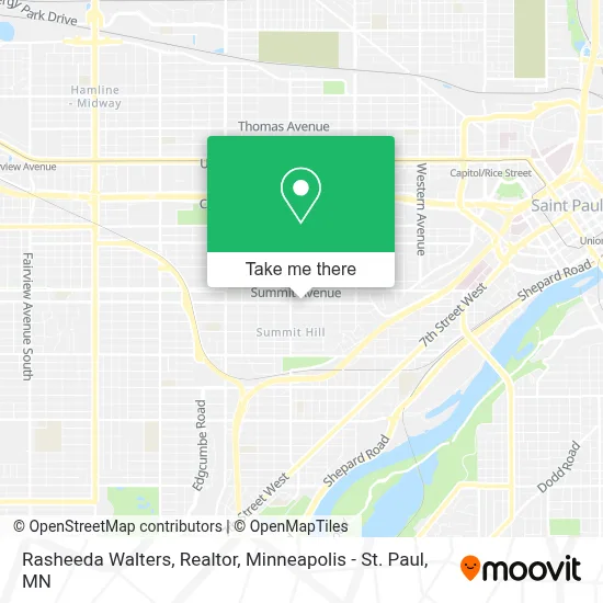 Rasheeda Walters, Realtor map