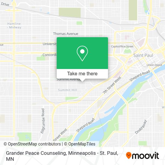 Grander Peace Counseling map