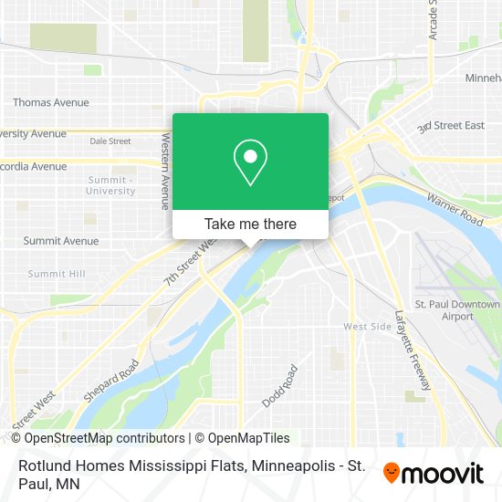 Mapa de Rotlund Homes Mississippi Flats