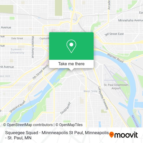 Mapa de Squeegee Squad - Minnneapolis St Paul