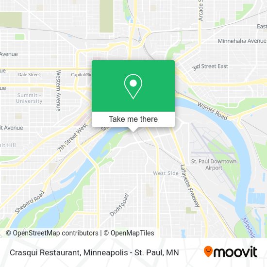 Mapa de Crasqui Restaurant